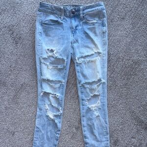 American Eagle Distressed jeans Size 2